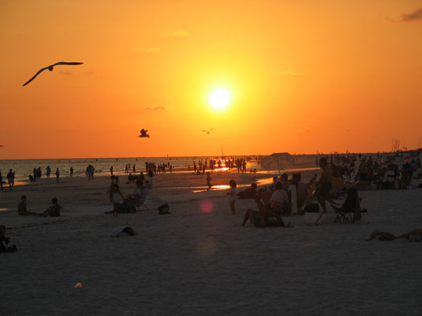 [picture: sunset on siesta key, may 17th]